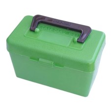 Футляр MTM Deluxe Flip-Top для патронов 50шт. калибр 222,223Rem, 223RemMag, 25-20Win, 6x47 (зеленый)