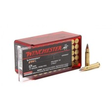 Патрон нарезной WINCHESTER калибр 17 HMR HV V-MAX Varmint 1,1гр. 17grn. (в пачке 50 шт.)