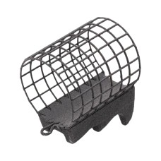 Груз-кормушка металлическая X-FEEDER ME BATMAN M GRID 100 г (30 мл, цвет Matt Black, сварная сетка)