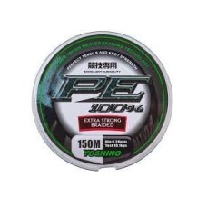 Шнур YOSHINO PE (зеленый) 100м 0,12мм 9,60 кг