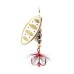Блесна вращающаяся Lucky John Shelt Blade Tungsten Body №4, 20гр, цвет (002)