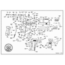 Пружина тяги задняя Beretta M92 FS