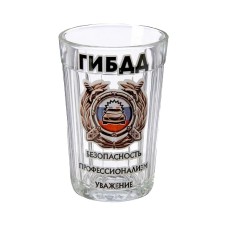 Стакан граненый "ГИБДД", 250 мл