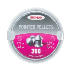 Пуля пневматическая "Pointed pellets", 0,57 г. 4,5 мм. (300 шт.) (60 в упаковке)