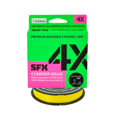 Леска плетеная SFX 4X желтая 135 м 0.165 мм 8,6кг PE 1