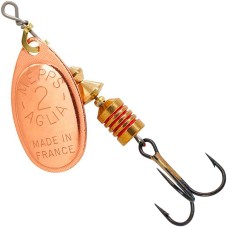Блесна вращающаяся Mepps Aglia №2, 4,5гр, цвет (Gold) золото