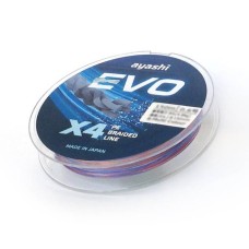 Плетеный шнур Ayashi EVO-X4 (multi) d-0,171mm