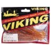 Резина съедобная виброхвост VIKING серия Варуна 75 мм, карамель бл (8 шт.)