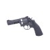 Пистолет пневматический S&W 586-4" (чёрный с чёрными резиновыми накладками)