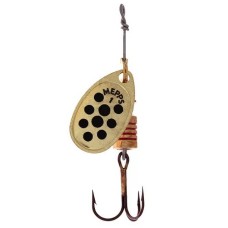 Блесна Mepps Aglia PTS 1 gold/black dots 3,5г