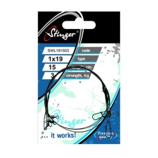 Поводок 19 нитей SWL192008 20см/8кг (3шт/уп)