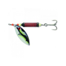 Блесна вращающаяся двойная 80g Hitman Twin Spinner black wave 3382103