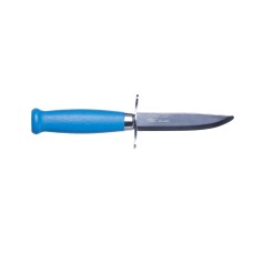 Нож Morakniv Scout 39 Safe Blue Stainless, рукоять голубого цвета