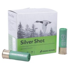 Патрон «Grand Patron» 16/70 №7 28 гр. SILVER SHOT (в пачке 25 шт.) (в коробке 250 шт.)