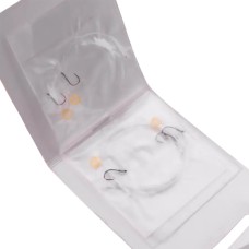 !!!Крючок с поводком MIDDY Pellet Band Em (12 to 0.20, 6шт)