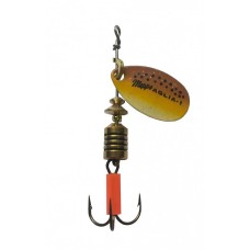 Блесна Mepps Aglia Fluo Micropigments Trout 1 Brown