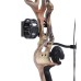 Лук Man Kung Fossil NCB75, блочный, autumn camo, комплектация