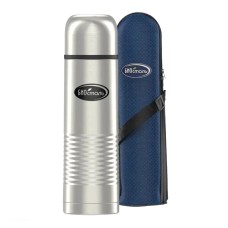 Термос BIOSTAL NB-500B (уз.горло, с кнопкой, стальной, 0.5л, чехол)