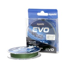 Плетеный шнур Ayashi EVO-X4 (dark green) d-0,242mm