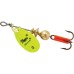 Блесна вращающаяся Mepps Aglia Fluo, 0, Chartreuse