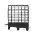 Груз-кормушка металлическая X-FEEDER ME GRUNT M GRID 080 г (35 мл, цвет Matt Black, сварная сетка)