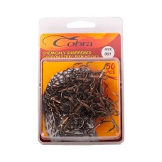 Крючки-тройники Cobra серия 2081 размер 001 50шт