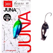 Блесна колеблющаяся Lucky John Juna 30мм, 2,5гр, цвет (027)