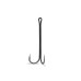 !!!Крючок Gurza Double Hook X - Long Shank  №1/0  3шт/уп BN  VANADIUM