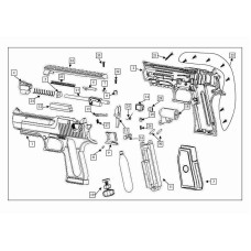Шарнир подавателя Baby Desert Eagle