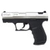Пистолет пневматический Walther СР 99 (никель с чёрной рукояткой)