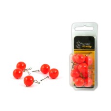 Груз Akara Чебурашка round red 25 гр. с застежкой