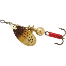 Блесна вращающаяся Mepps AGLIA FLUO, Micropigments Trout, 0, Brown