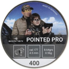 Пуля пневматическая Borner "Pointed Pro",  4,5 (400 шт.) 0,56гр.