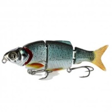 Воблер IZUMI 4 section white fich 80 (SLOW SINKING) вес 9,5г, заглубление 0м-1,5м, цвет 1