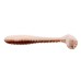 Виброхвост Helios Catcher 3,55"/9 см Rusty & White 5шт. (HS-2-005)