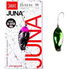 Блесна колеблющаяся Lucky John Juna 30мм, 2,5гр, цвет (026)