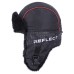 Шапка ушанка Huntsman Reflect (цв. чёрный, мех Норка, ткань Reflex Membrane) р. 56-58
