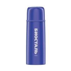 Термос BIOSTAL у/г с кноп.цветной синий NB-350 C-B