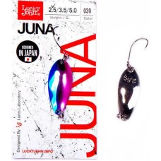 Блесна колеблющаяся Lucky John Juna 33мм, 3,5гр, цвет (030)