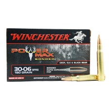 Патрон нарезной WINCHESTER калибр 30-06 SPRG PHP Power Max Bonded 11,6 гр. 180 grn. (в пачке 20 шт.)