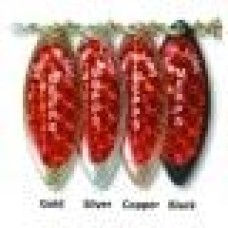 Блесна вращающаяся Mepps Aglia Long Redbo №4, 17гр, цвет (Black) черный