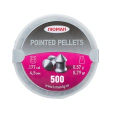 Пуля пневматическая "Pointed pellets", 0,57 г. 4,5 мм. (500 шт.) (36 в упаковке)