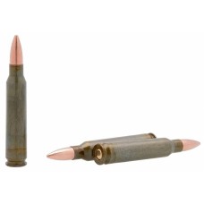 Патрон нарезной БПЗ калибр 5,56х45 FMJ лакированная гильза 4,0 гр. (в пачке 20 шт.) (в коробке 500 шт.)