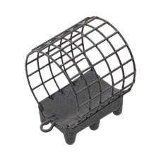 Груз-кормушка металлическая X-FEEDER ME GRUNT M GRID 060 г (28 мл, цвет Matt Black, сварная сетка)