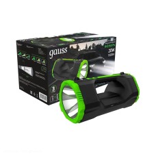 Фонарь прожекторный Gauss модель GFL703 20W 1000lm Power Bank Li-ion 10000mAh диммируемый LED 1/12