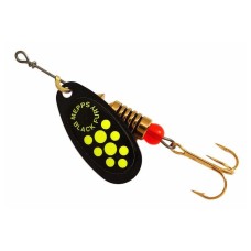 Блесна Mepps Black Fury 0 cooper/chartreuse dots 2г