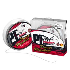 Шнур Power Phantom 8x, PE Spider, 135м, темно-серый #1,5  0,2мм, 15,8кг