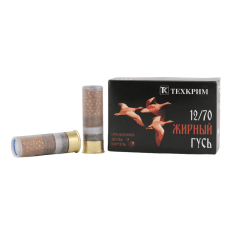 Патрон Техкрим 12/70 Жирный гусь № 3 (в коробке 10 шт) ( коробка 240)