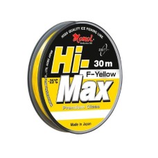 Леска монофиламентная Momoi Hi-Max 0,11мм/30м, 1,2кг, флуо желтая