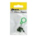 Стопор для попл. Akara 8х3,5 мм (10 стопоров) Green